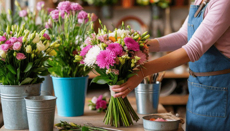 Petite Boutique De Fleurs À Vendre Dans Une Zone Démographique À Hauts Revenus Et En Pleine Croissance 1