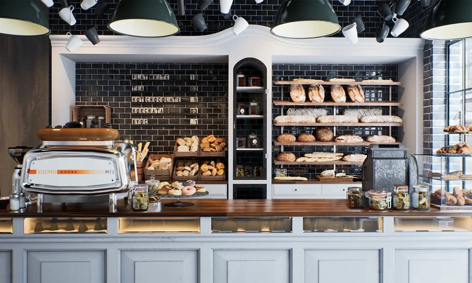 Revente De Franchise De Boulangerie-Café Établie À Deux Emplacements 1