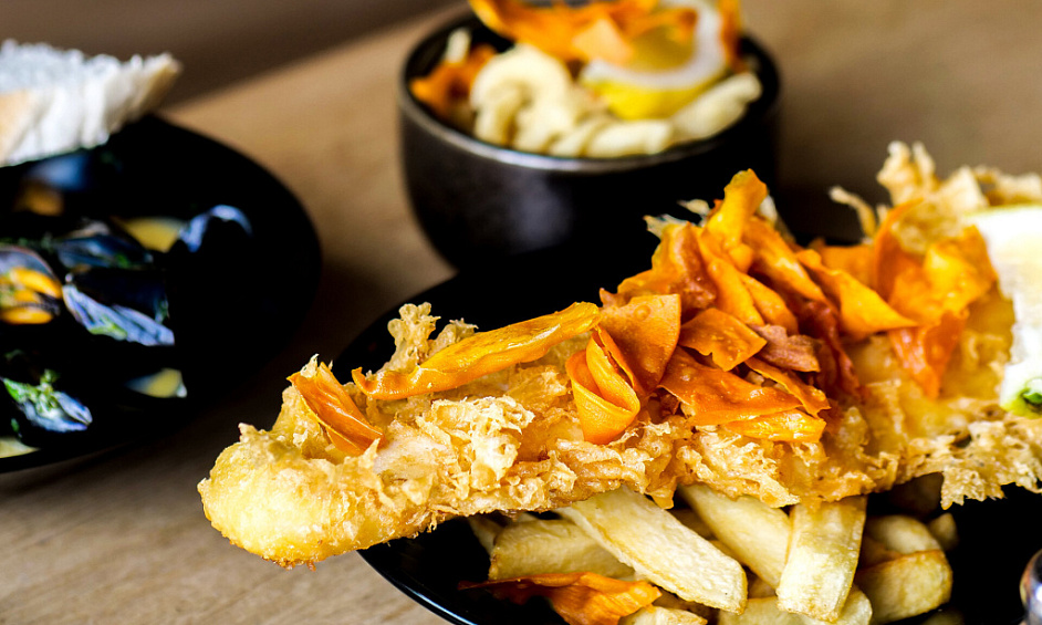 Harbour Fish and Chips dans The Garage Food Hall Bar à vendre 1 Harbour Fish and Chips dans The Garage Food Hall Bar à vendre 1