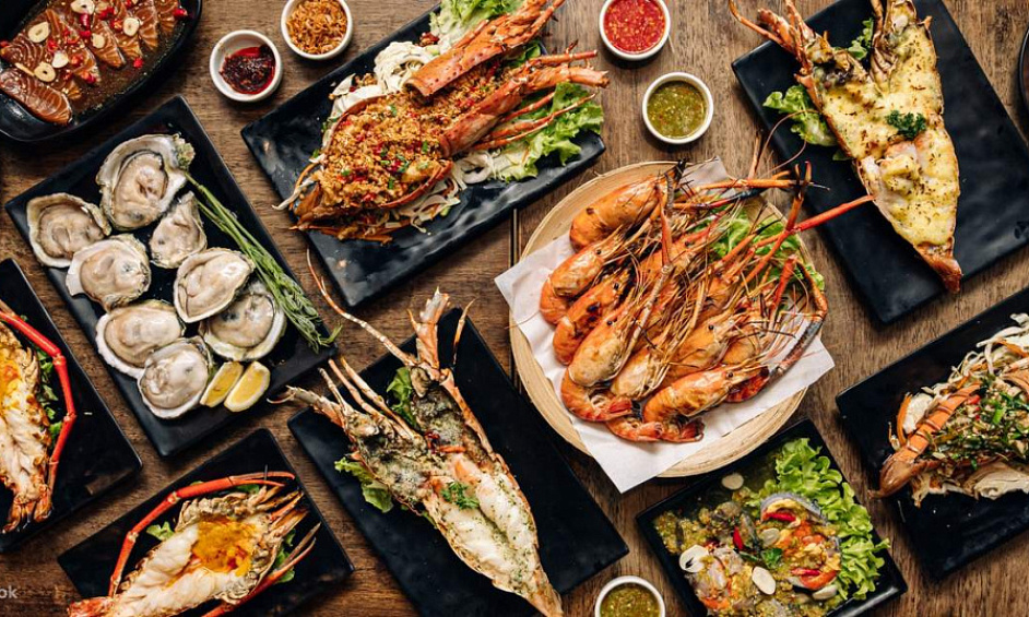 Bien-Établi Restaurant de Po'boy et de Fruits de Mer à S MS 1