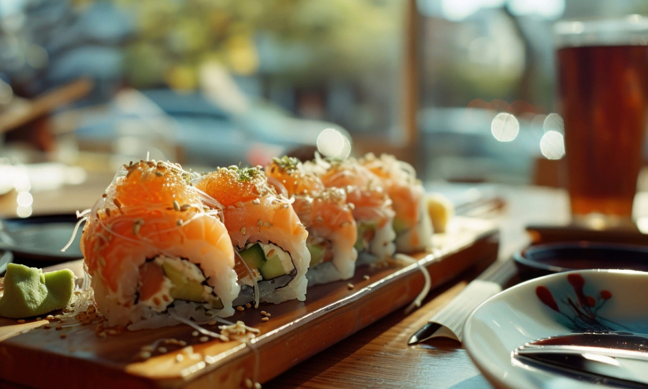 Restaurant Japonais Avec Licence De Bière Et De Vin À Vendre 1